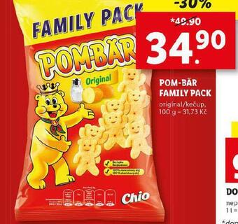 Lidl Pom bär family pack nabídka