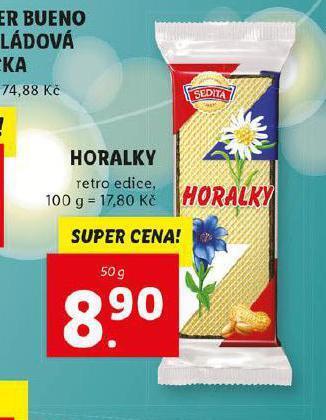 Lidl Horalky nabídka