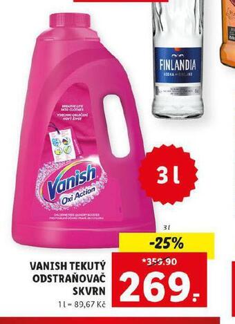 Lidl Vanish tekutý odstraňovač skvrn nabídka