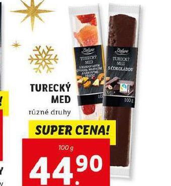 Lidl Turecký med nabídka