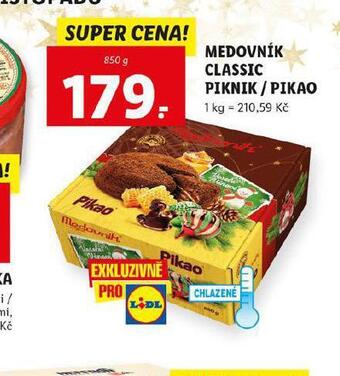Lidl Medovník classic / piknik / pikao nabídka