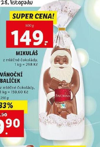 Lidl Mikuláš nabídka
