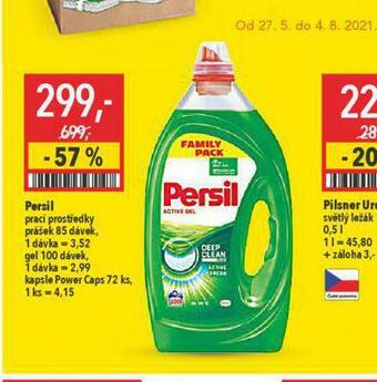 Globus Persil prací prostředek nabídka