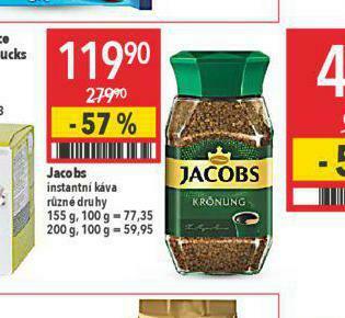 Globus Jacobs instantní káva nabídka