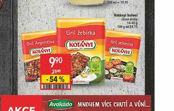 Globus Kotányi koření nabídka