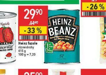 Globus Heinz fazole nabídka