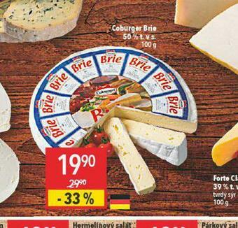 Globus Coburger brie 50% nabídka