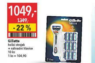 Globus Gillette holicí strojek nabídka