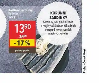 Globus Korunní sardinky nabídka
