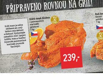 Globus Krůtí steak nabídka