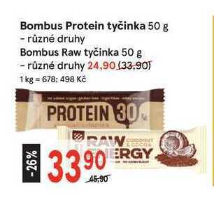 Žabka Bombus protein tyčinka 50 g nabídka