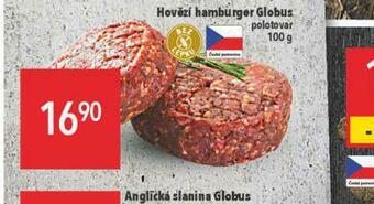 Globus Hovězí hamburger nabídka