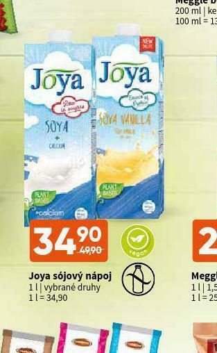 Terno Joya sójový nápoj nabídka