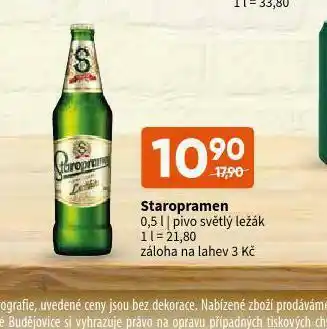 Terno Staropramen pivo nabídka