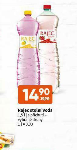Terno Rajec stolní voda nabídka