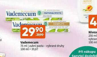 Terno Vademecum zubní pasta nabídka