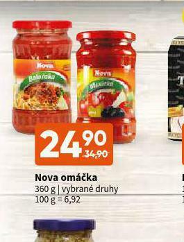 Terno Nova omáčka nabídka