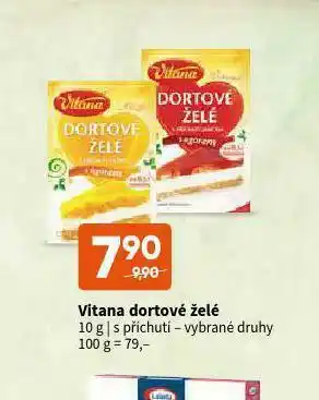 Terno Vitana dortové želé nabídka