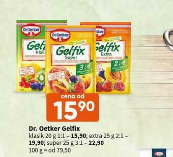 Terno Dr. oetker gelfix extra 2:1 nabídka