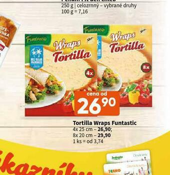 Terno Tortilla wraps funtastic nabídka