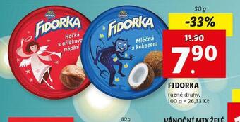 Lidl Fidorka nabídka