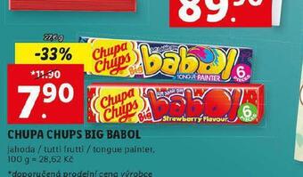 Lidl Chupa chups big babol nabídka