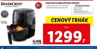 Lidl Digitální horkovzdušná fritéza nabídka
