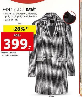 Lidl Kabát nabídka