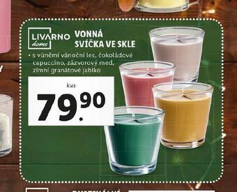 Lidl Vonná svíčka ve skle nabídka
