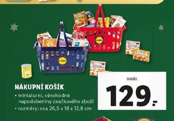 Lidl Nákupní košík nabídka