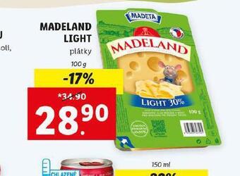 Lidl Madeland light nabídka