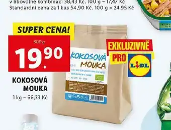 Lidl Kokosová mouka nabídka