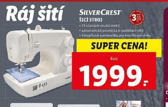 Lidl Šicí stroj nabídka