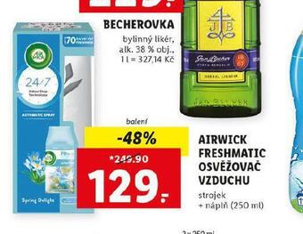 Lidl Airwick freshmatic osvěžovač vzduchu nabídka