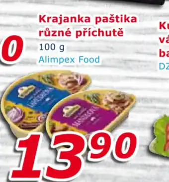 ESO MARKET Krajanka paštika různě příchutě 100g nabídka