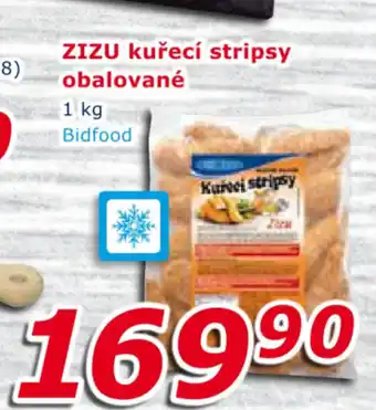 ZIZU kuřecí stripsy obalované 1kg