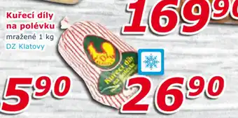 Kuřecí díly na polévku 1kg