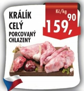RABBIT řeznictví Králík celý 1kg nabídka