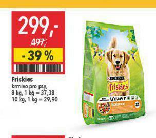 Globus Friskies krmivo pro psy nabídka