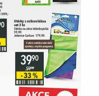 Globus Utěrky z mikrovlákna sek 3 ks nabídka