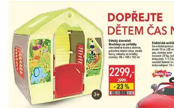 Globus Dětský domeček mochtoys se zvířátky nabídka