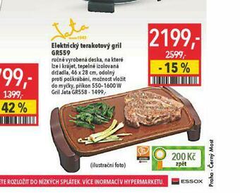 Globus Elektrický terakotový gril nabídka