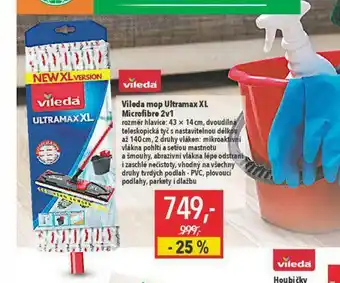 Globus Vileda mop ultramax xl nabídka