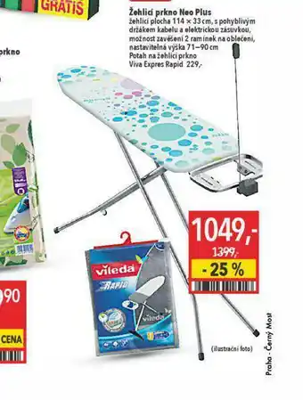 Globus Žehlící prkno neo plus nabídka