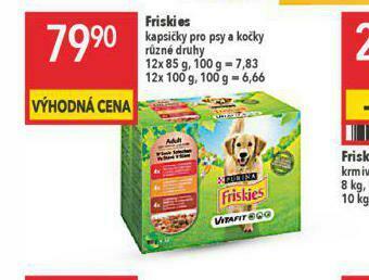 Globus Friskies kapsičky pro psy nabídka