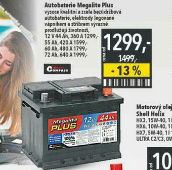 Globus Autobaterie megalite plus 60 ah nabídka