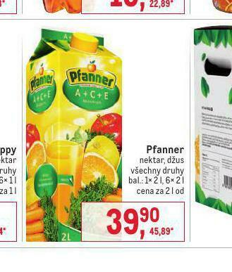 Makro Pfanner nabídka