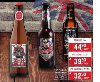 Makro Iron maiden motörhead nabídka