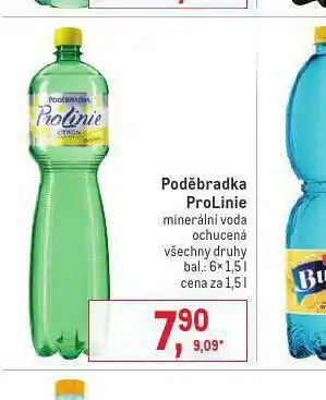 Makro Poděbradka prolinie ochucená nabídka