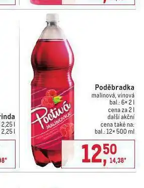 Makro Poděbradka malinová, višňová nabídka